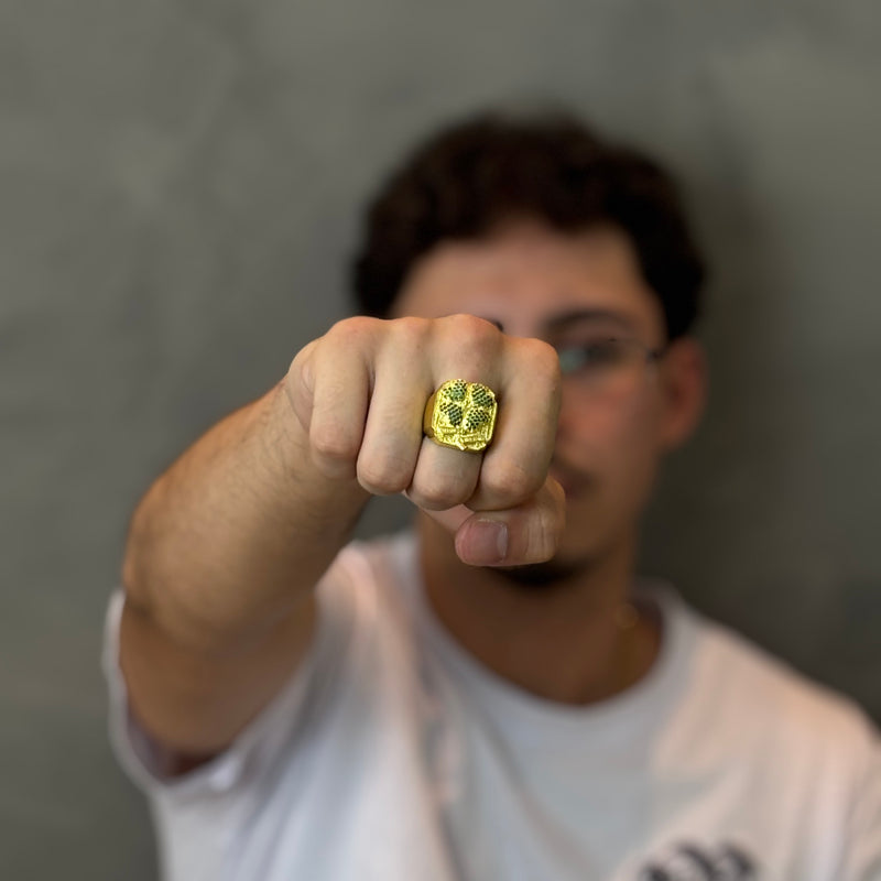 Dedeira Trevo Cada Um Com Sua Sorte Moeda Antiga