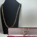 Kit Laminado 5mm 70cm Banhado a Ouro 18k