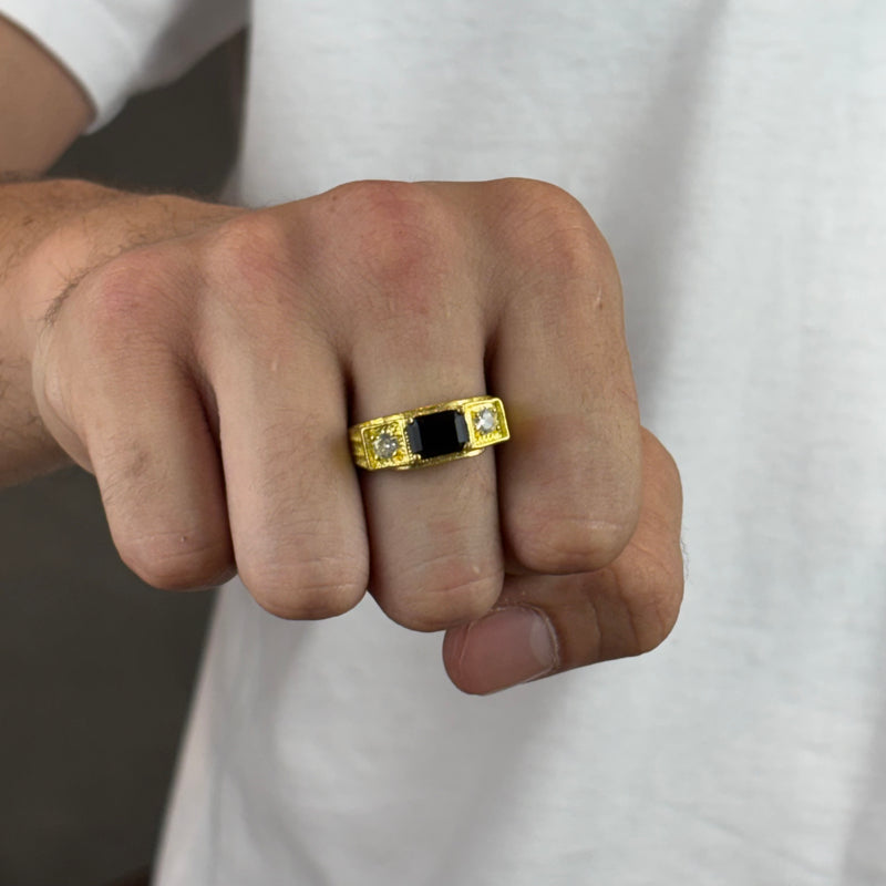 Dedeira Pedra Central Moeda Antiga