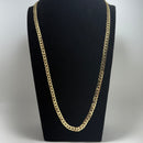 Corrente Grumet Laminada 5mm Banhado A Ouro 18k