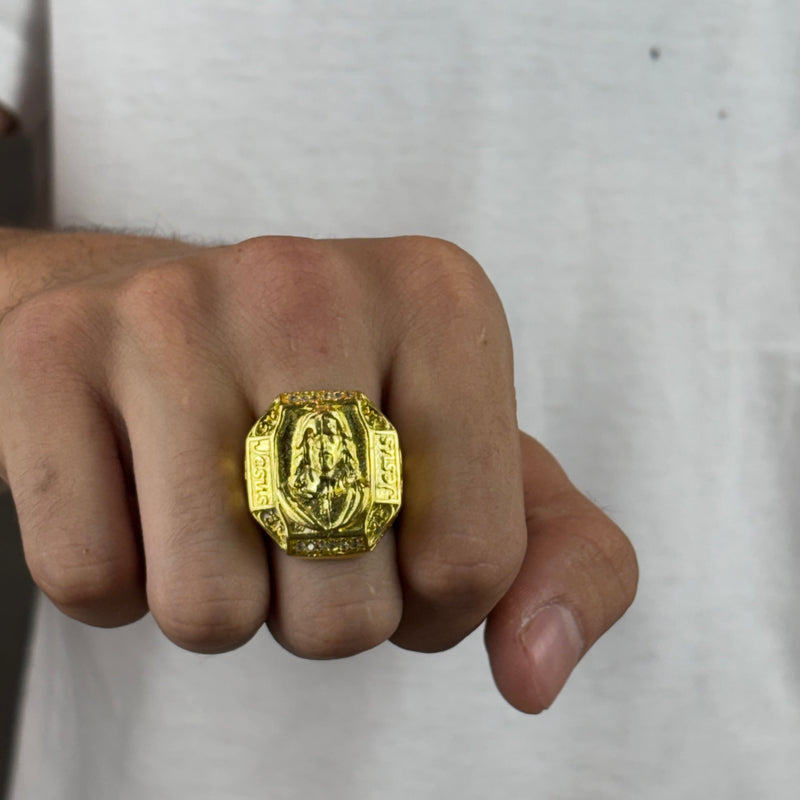 Dedeira Cristo Rei Detalhada Moeda Antiga