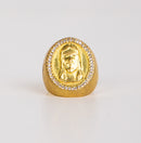 Dedeira Face de Cristo Redonda Moeda Antiga