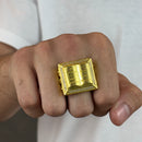 Dedeira Bíblia Alto Relevo Moeda Antiga