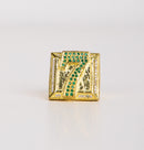 Dedeira 7 Alto Relevo Moeda Antiga