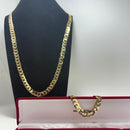 Kit Grumet Laminada 7mm 70cm Banhada A Ouro 18k