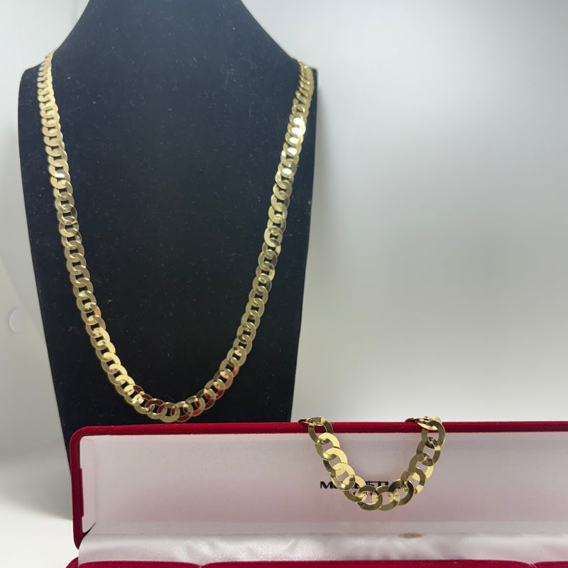 Kit Grumet Laminada 7mm Banhada A Ouro 18k