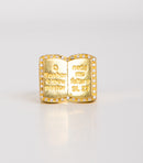 Dedeira Bíblia Cravejada Moeda Antiga