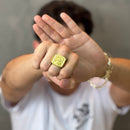 Dedeira Mão Fé Moeda Antiga