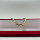 Pulseira 3x1 5mm Banhada A Ouro 18k