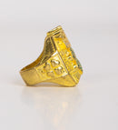 Dedeira Trevo Coroa Cravejada Rei Moeda Antiga