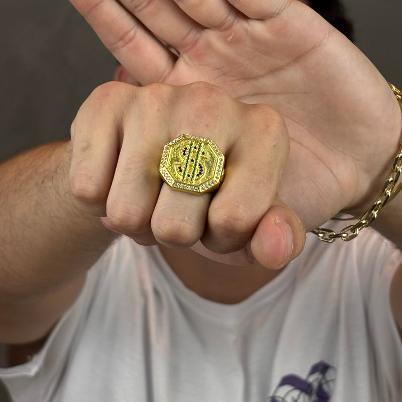 Dedeira Cifrão Moeda Antiga