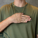 Cordão/Corrente Cadeado 3mm 70cm