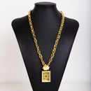 Kit Imperador 70cm Pingente Estrela de Davi Moeda Antiga