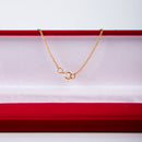 Pulseira 3x1 1,5mm Banhado Ouro 18k