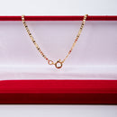 Pulseira Piastrine 2mm Banhado Ouro 18k