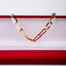 Pulseira Laminada 6MM Banhado Ouro 18k