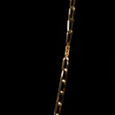 Corrente Laminada 6mm Banhado Ouro 18k