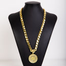 Kit Friso S 70cm Pingente 777 Roleta Moeda Antiga