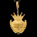 Pingente Coração Favela Venceu Moeda Antiga