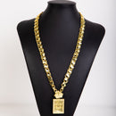 Kit Friso X 70cm Pingente Estrela de Davi Quadrado Moeda Antiga