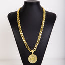 Kit Friso X 70cm Pingente Roleta 777 Redondo Moeda Antiga