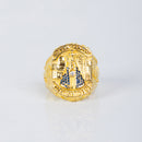 Dedeira Santa detalhada Moeda Antiga