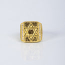 Dedeira Estrela Davi Quadrada Moeda Antiga