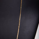 Grumet 2mm Banhada 18k