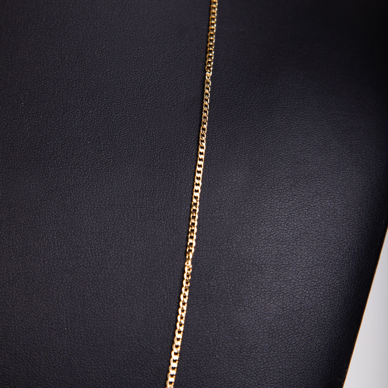 Grumet 2mm Banhada 18k