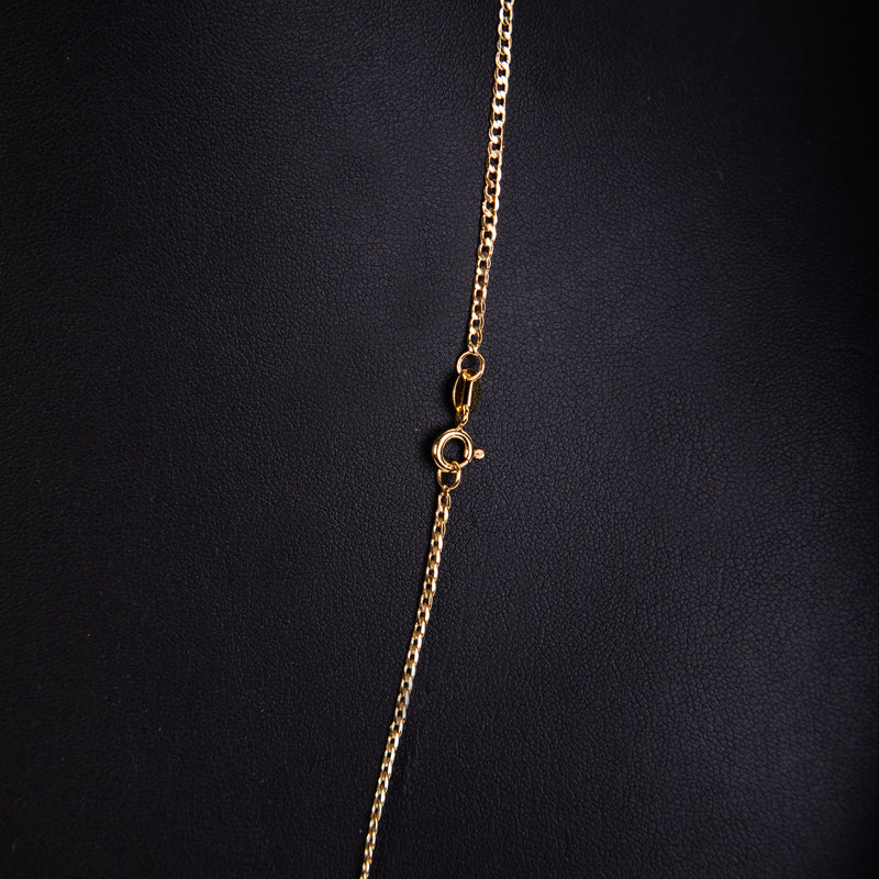 Grumet 2mm Banhada 18k
