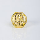 Dedeira Cristo Rei Detalhada Moeda Antiga