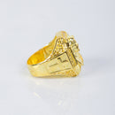 Dedeira Cristo Rei Detalhada Moeda Antiga