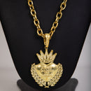 Pingente Jesus é o Dono do Lugar Moeda Antiga