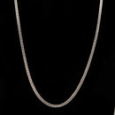 corrente Grumet Duplo 4,5mm Prata 925