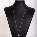 Kit Cadeado 70cm Pingente Jordan Banhado 18k