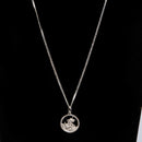 Kit Grumet 2mm Pingente São Jorge Prata 925