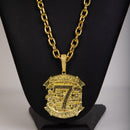 Pingente 7 Cada Um Com Sua Sorte Moeda Antiga