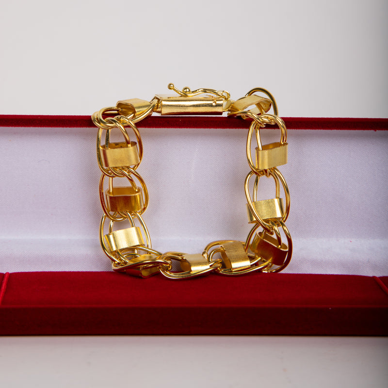Pulseira Dubai 15mm Moeda Antiga